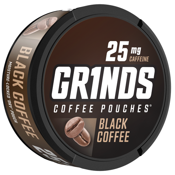 Grinds Coffee Pouches, 3 Cans of Double Shot Espresso, 18 Pouches Per Can