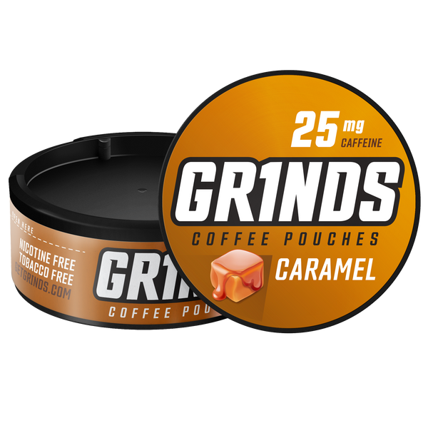 Grinds Coffee Pouches, 3 Cans of Double Shot Espresso, 18 Pouches Per Can